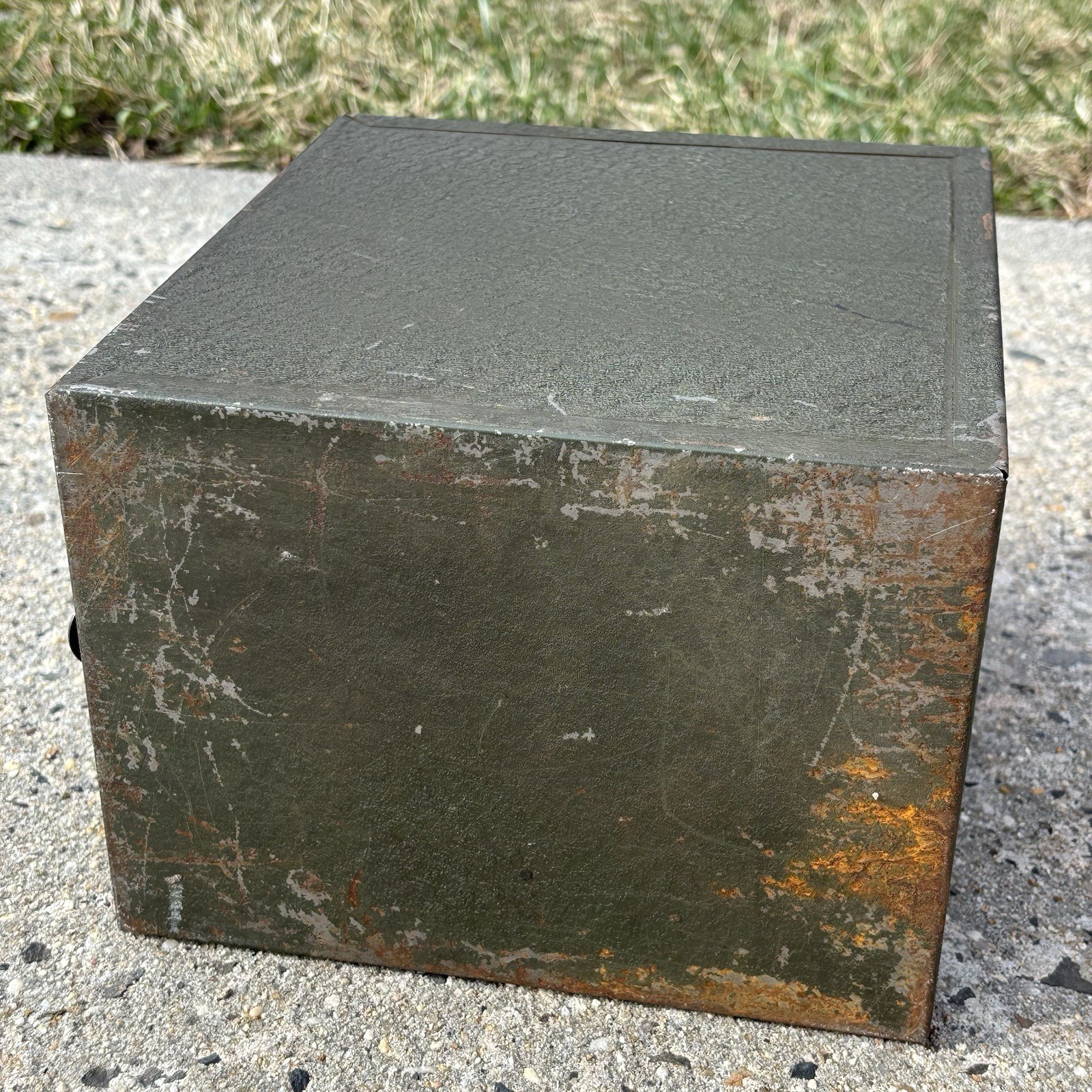 Vintage Kennedy Manufacturing Industrial Metal 6 Drawer Small Parts Cabinet