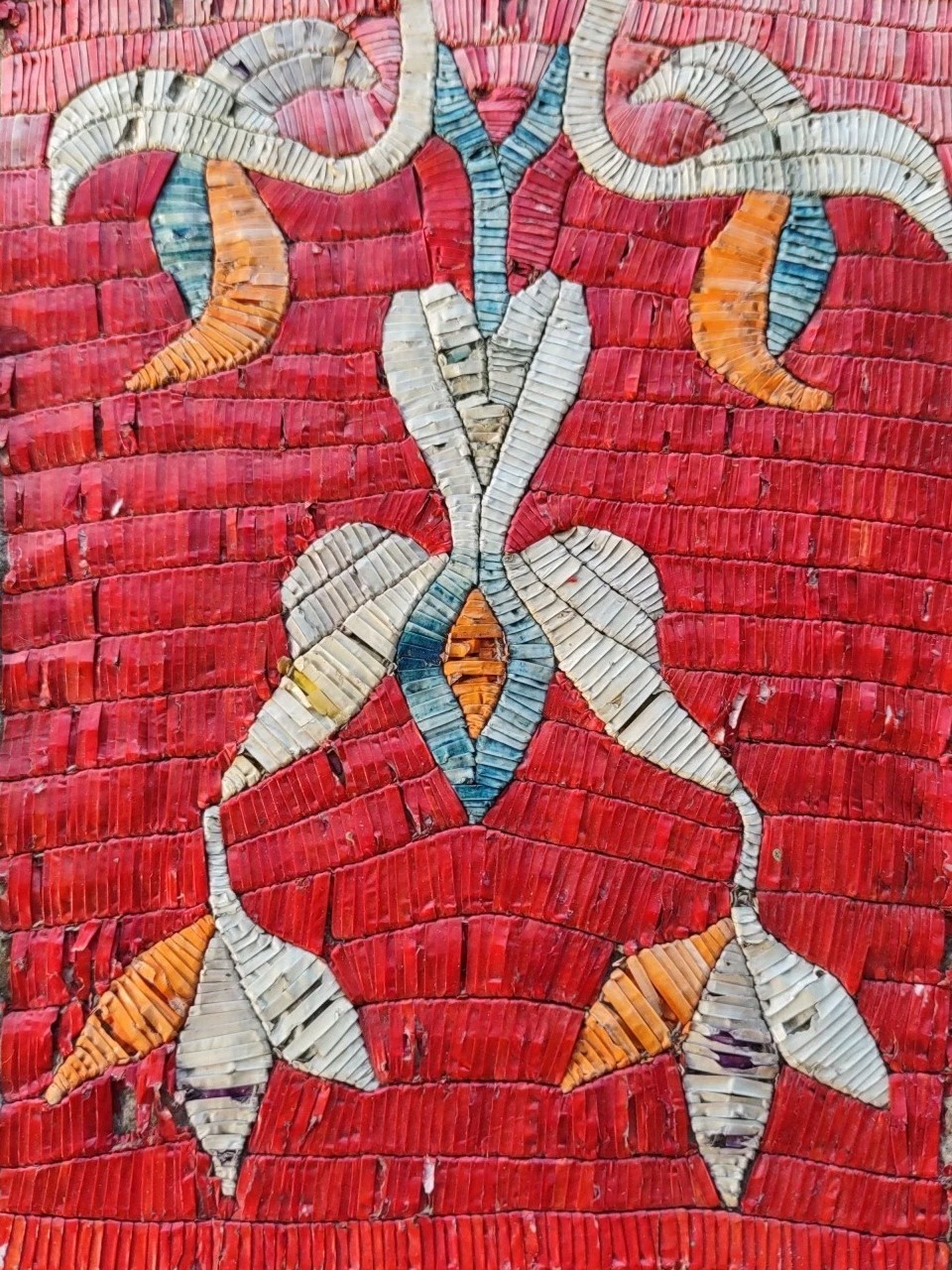 Sioux Quilled Gauntlets Antique Native American Porcupine Quilled Gloves 1880