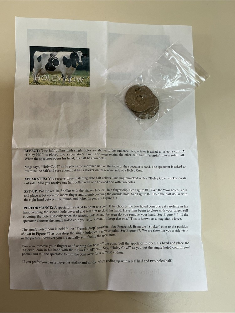 Holey Cow Magic Trick