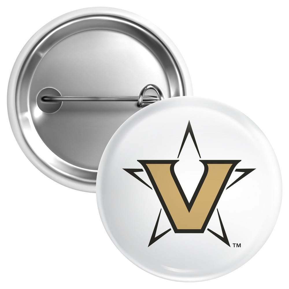 Vanderbilt University Button Pin - 3 Size Options