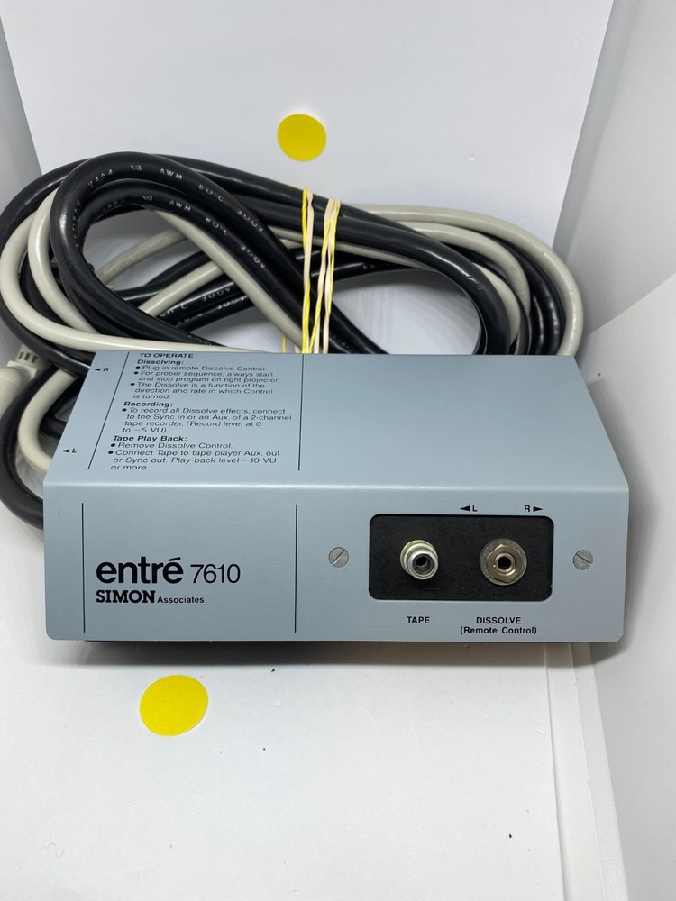 Entre Electronic 7610 SIMEN ASSOCIATES