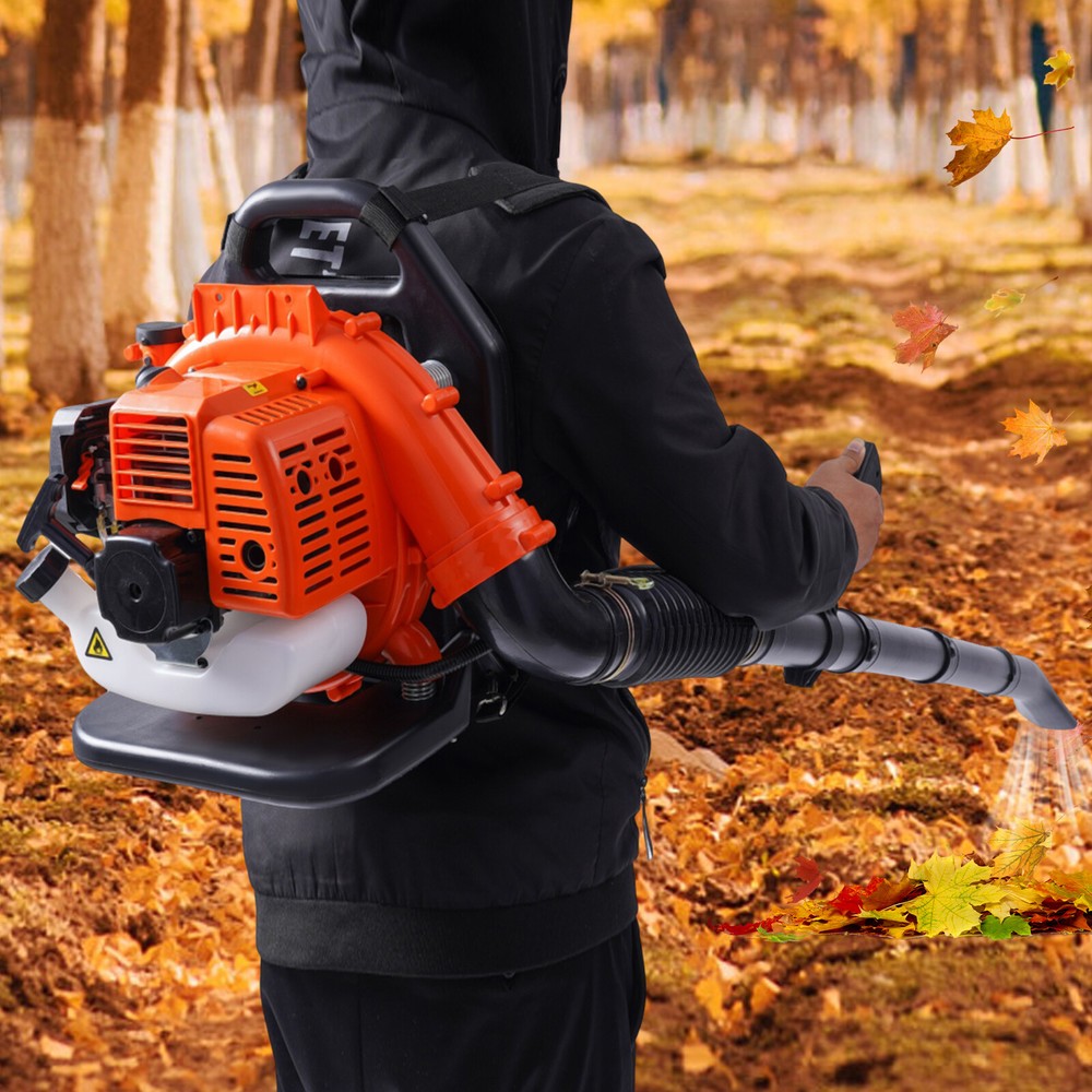 2-Stroke Backpack Leaf Blower Gas Powered Leaf Blower Backpack Blower
