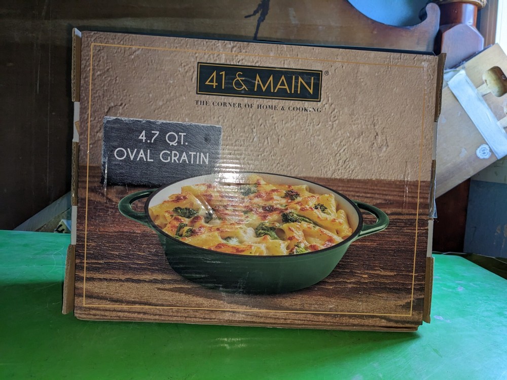 41 & MAIN 47. QT OVAL GRATIN