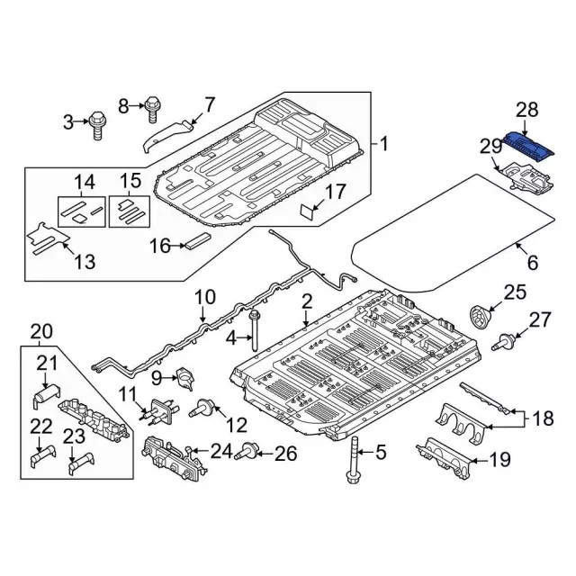Genuine Ford Control Module LJ9Z-10B687-D