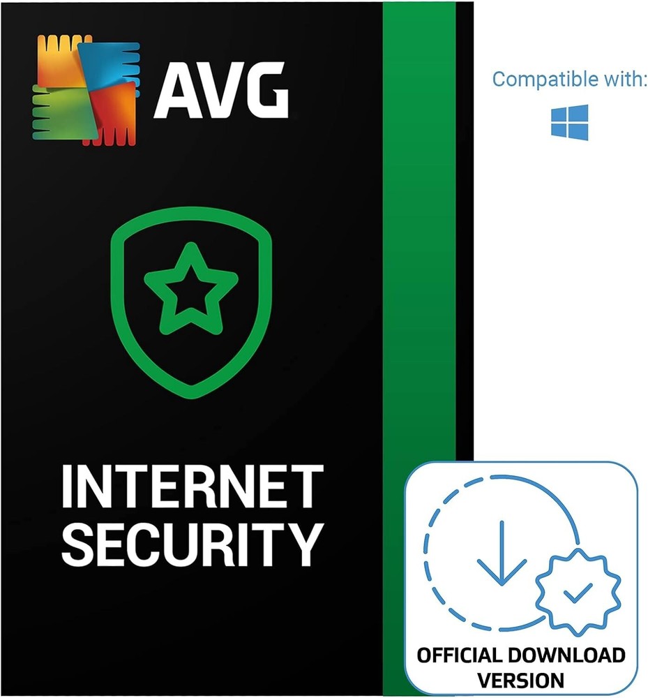 AVG Internet Security 2024 Antivirus Protection 1 Device 1 Year PC Code by Email