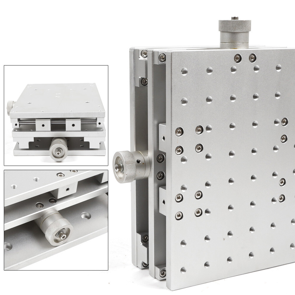 XY Axis 2 Axis Positioning Work Table Laser Marking Machine Adjustable Workbench