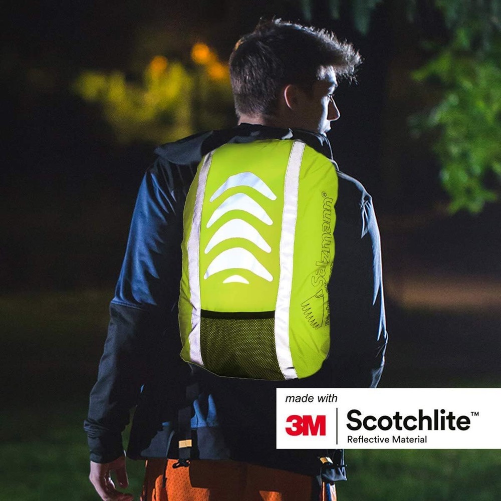 Reflective Backpack Cover | High visibility, waterproof, weatherproof