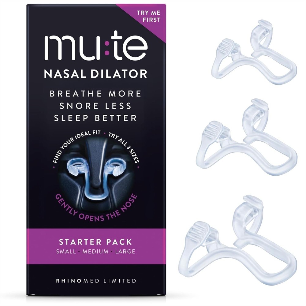 Mute Nasal Dilator 3pk SUS