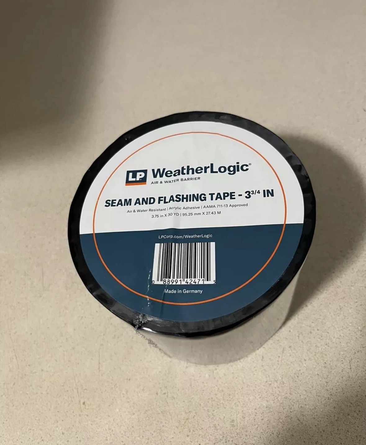 LP WeatherLogic Seam & Flashing Tape 3 3/4 Inch Tape (12 Rolls)