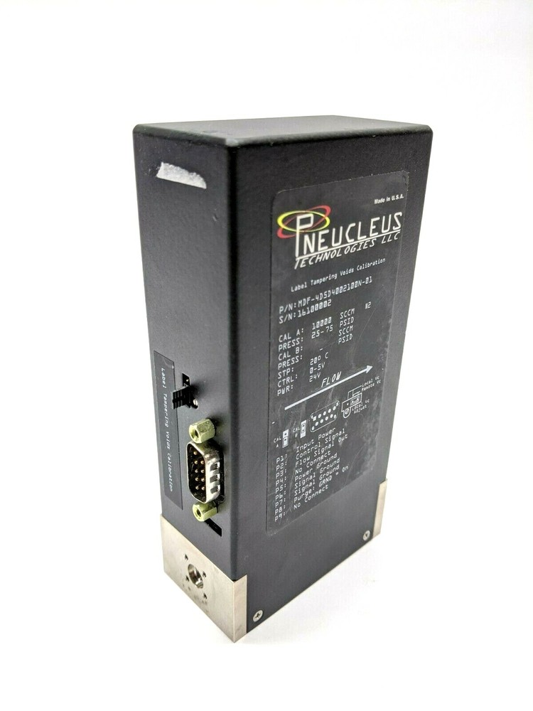 Pneucleus MDF-4D5D4002100N-01 MediFlo Mass Flow Controller