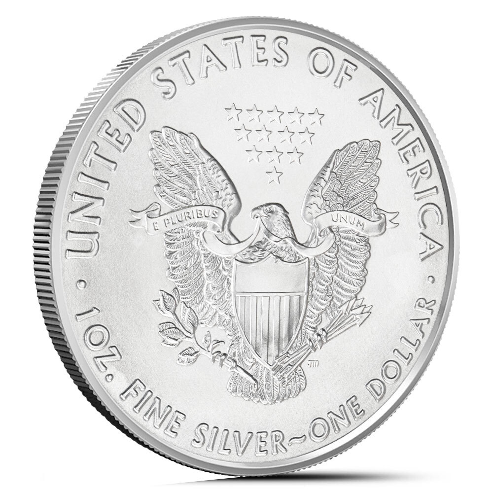 1990 1 oz American Silver Eagle Coin