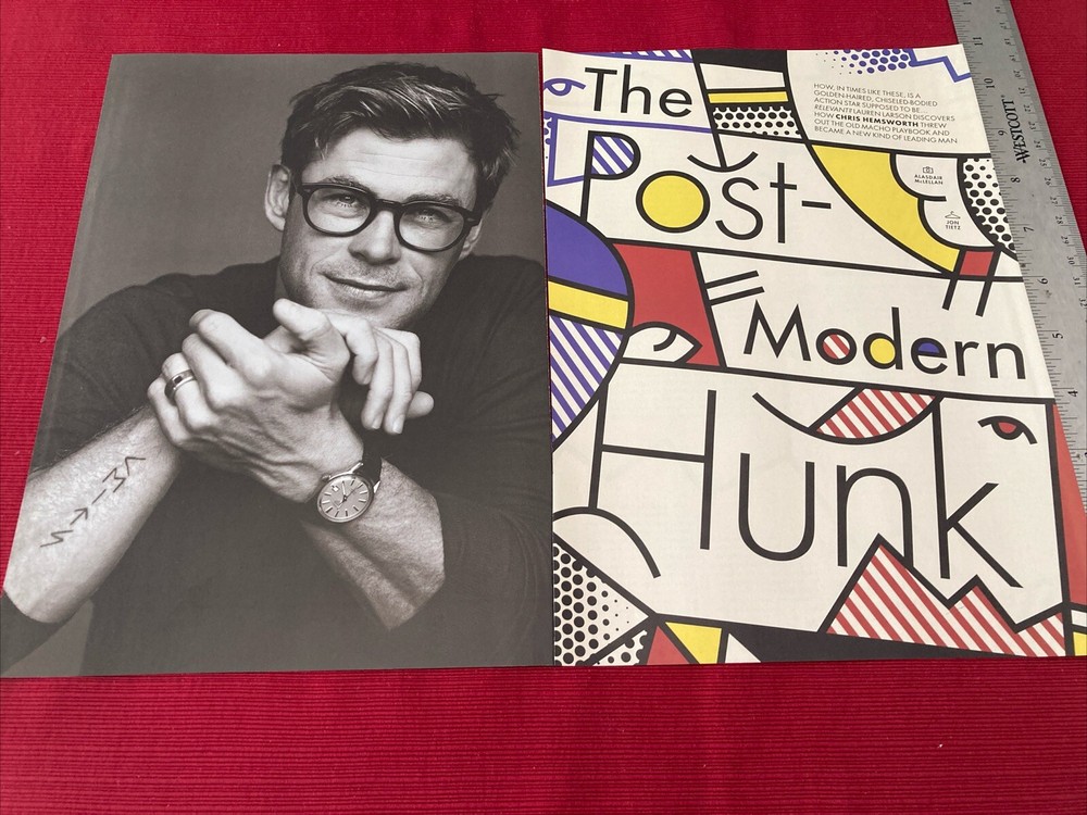 Actor Chris Hemsworth 12-page 2018 Print Article