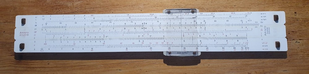 Aristo 0968 Studio slide rule calculator