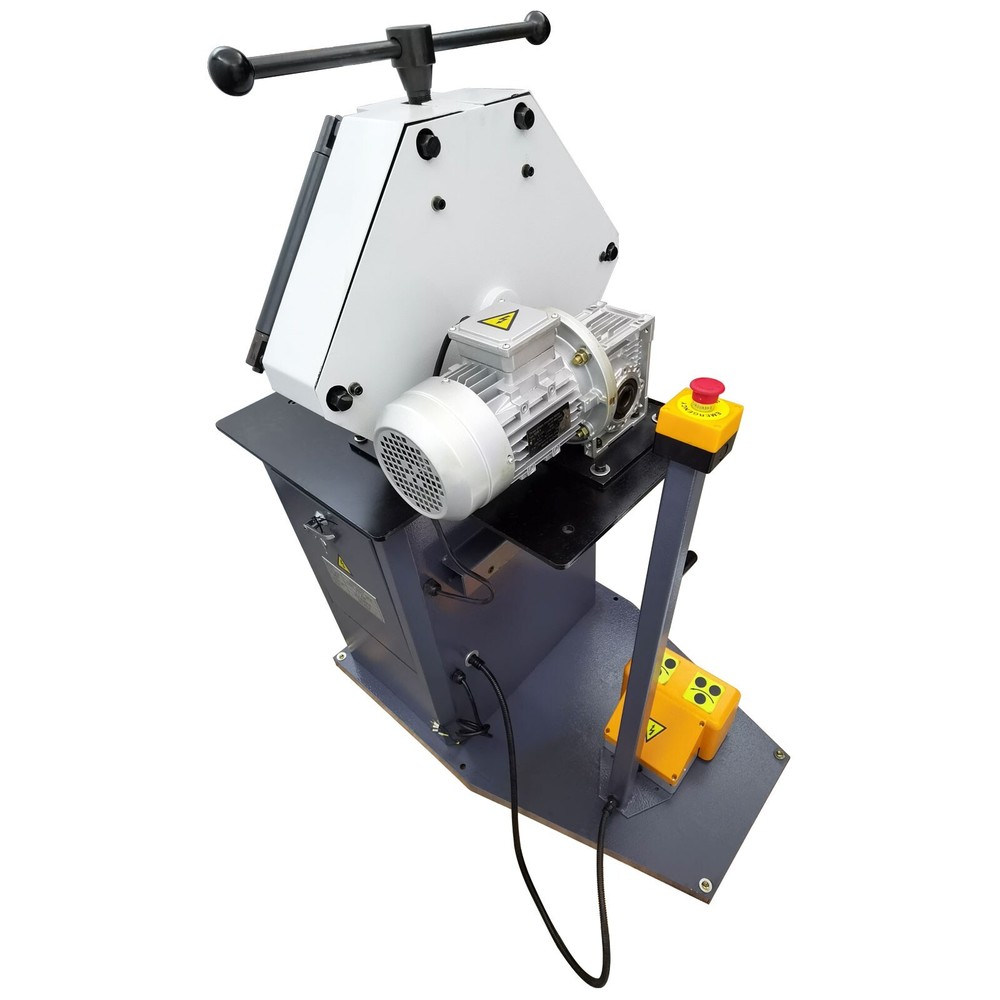 220V Pinch Roll Bender Ring Roller Roll Bender Round Bending Machine Bending Ste