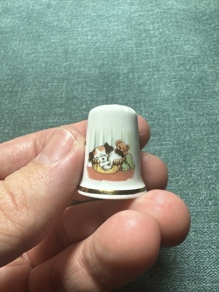 Vintage Bone China Thimble