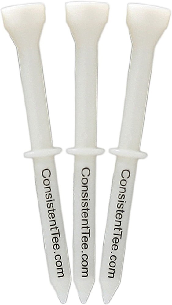 Consistent Tee Golf Tees - 10 pack Golf Tees - Pick Color! - 3.25"