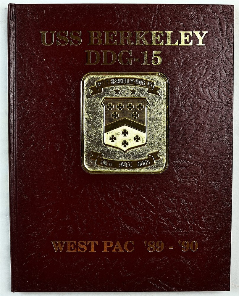 USS Berkeley (DDG-15) 1989 1990 Westpac Deployment Cruise Book