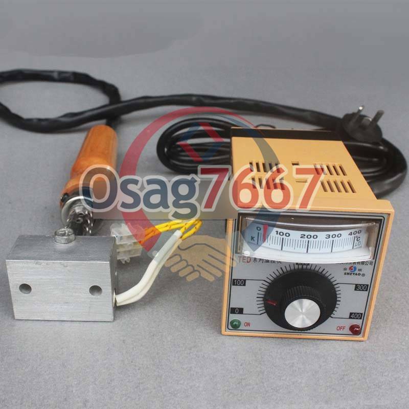 Manual Hot Foil Stamping Marking Machine Leather PVC Printer/ TEMP Control