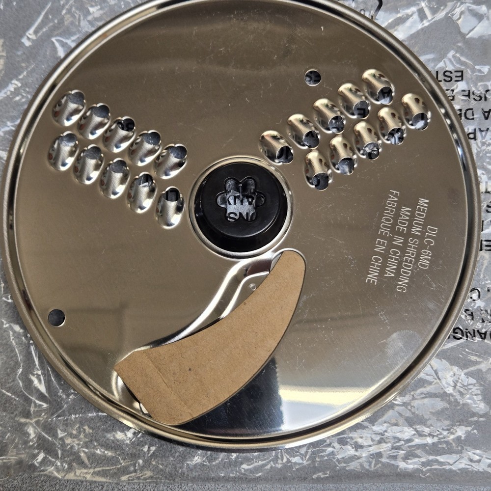 Cuisinart DLC-6 Food Processor Replacement Round Blade Medium Shredding DLC-6MD