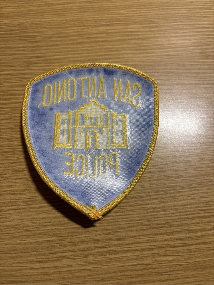 San Antonio Texas Police Patch
