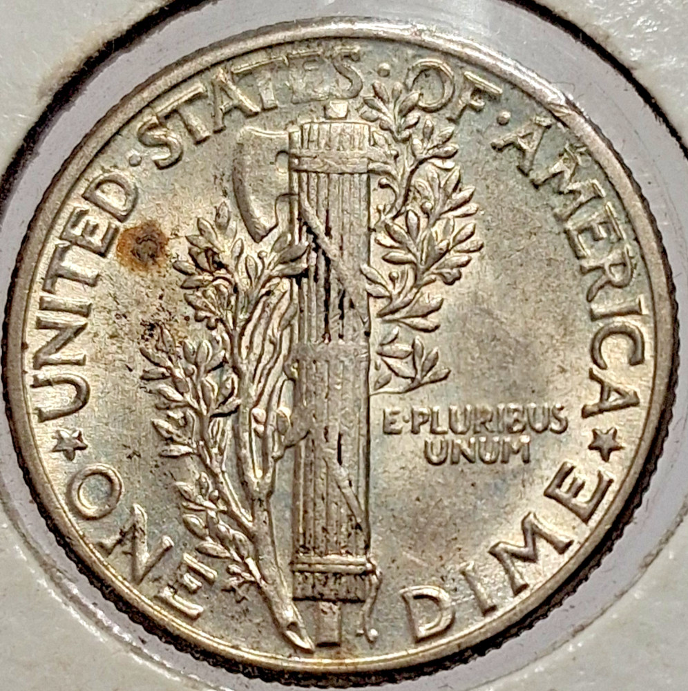 1945 Mercury Dime
