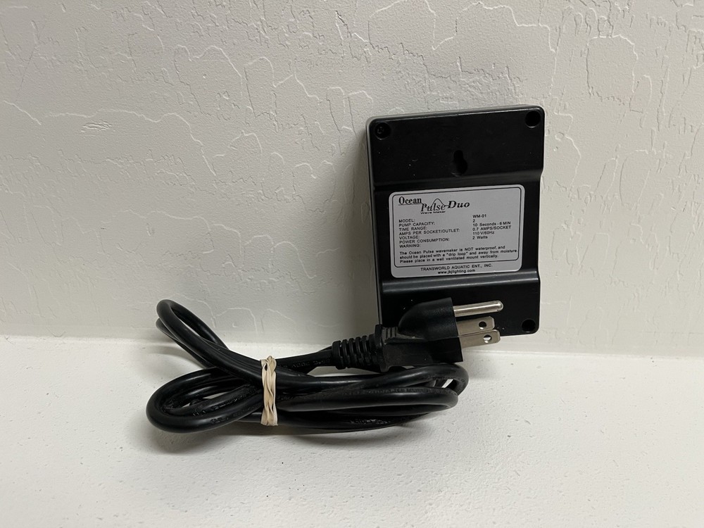 JBJ Transworld Aquatic Ocean Pulse Duo Aquarium Wavemaker Controller Tested