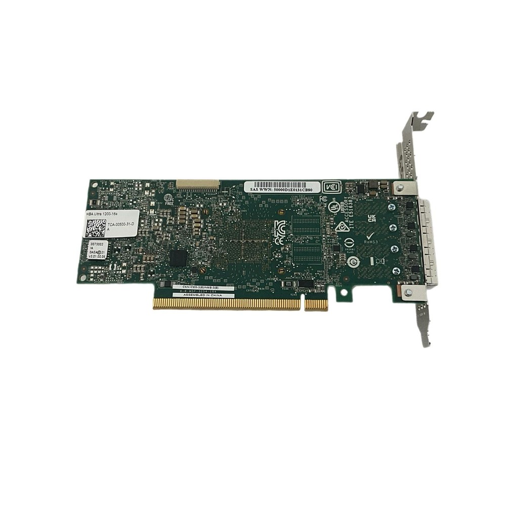 Adaptec 24 Gbps PCIe Gen 4 SAS/SATAports and LP/MD2 Form Factor High bracket