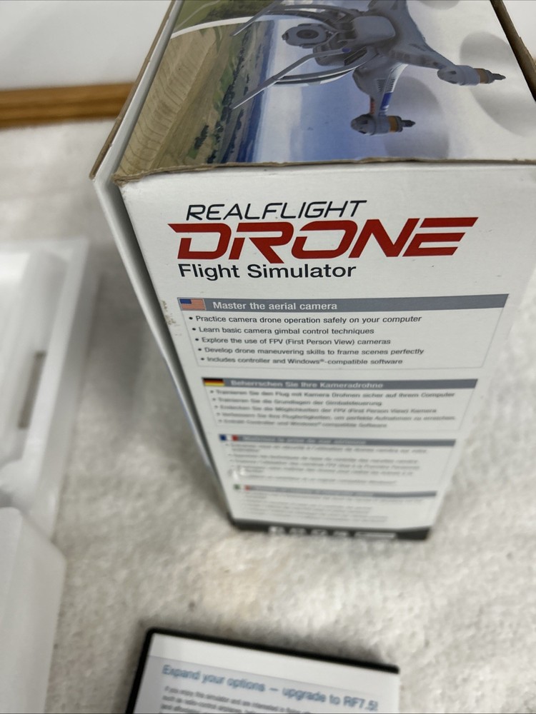 RealFlight 6 RC Flight Simulator NEW Open Box Futaba InterLink Elite Controller