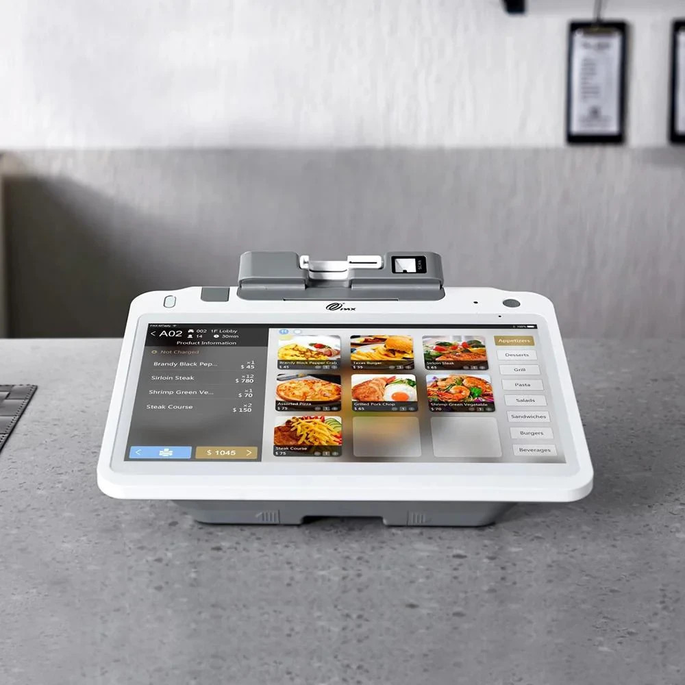 PAX E700 Android All in One 12.5" POS Payment Terminal - Preowned
