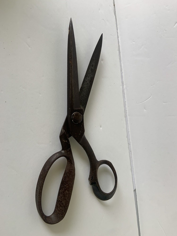 Heavy Antique Shears Scissors Sharp UNBRANDED