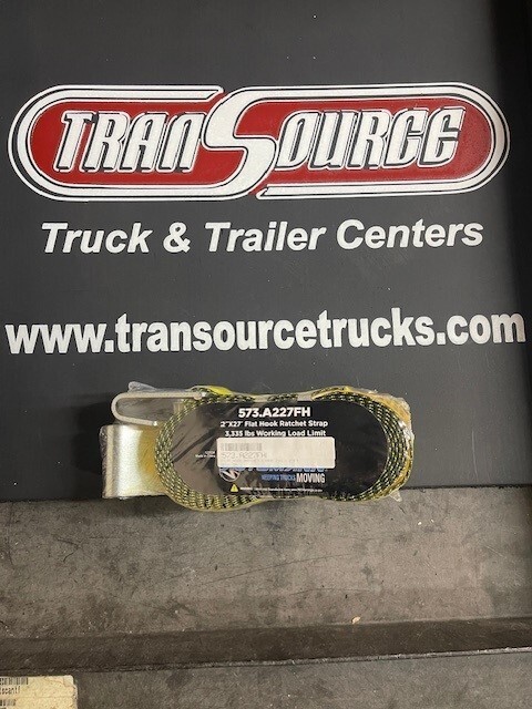FLAT HOOK RATCHET STRAP 2IN X 27FT 573.A227FH
