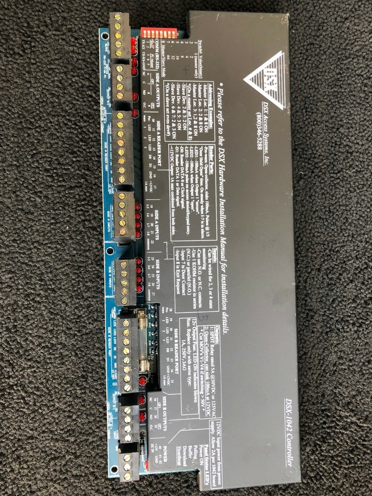 DSX-1042 Intelligent Controller access control uit subassembly