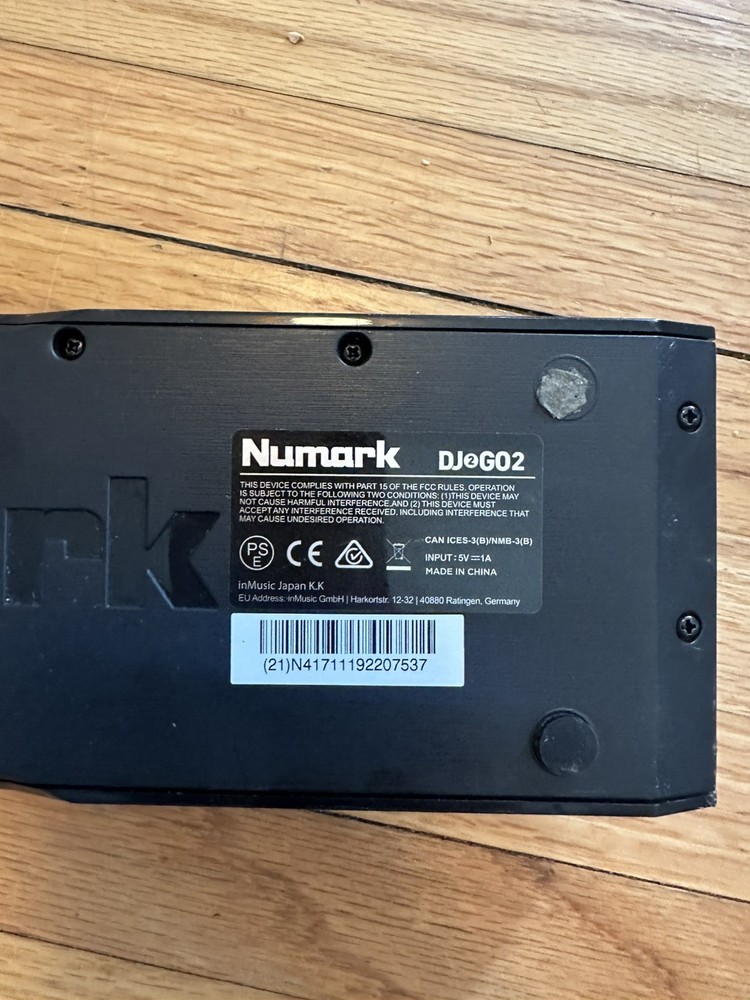 NUMARK DJ2GO2 2-Channel DJ Controller