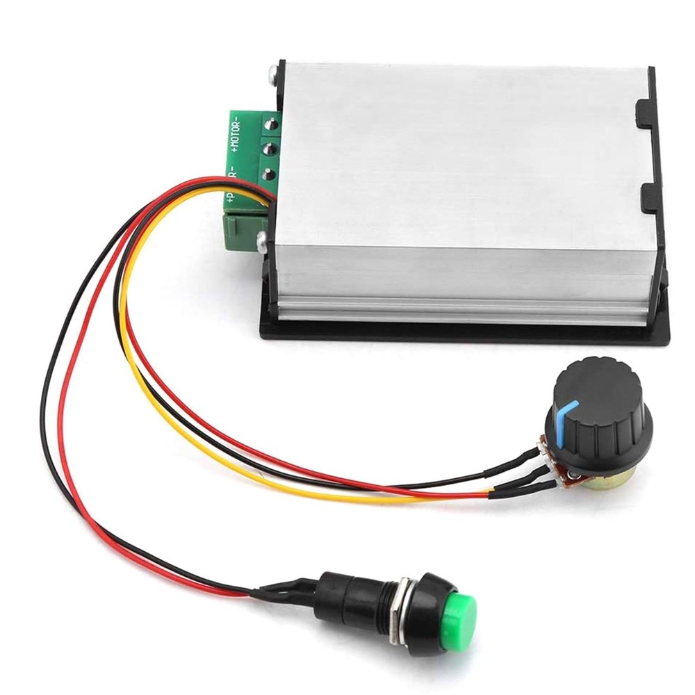 30A DC Motor Speed Regulator w/ Digital Display & Momentary Start/Stop Button