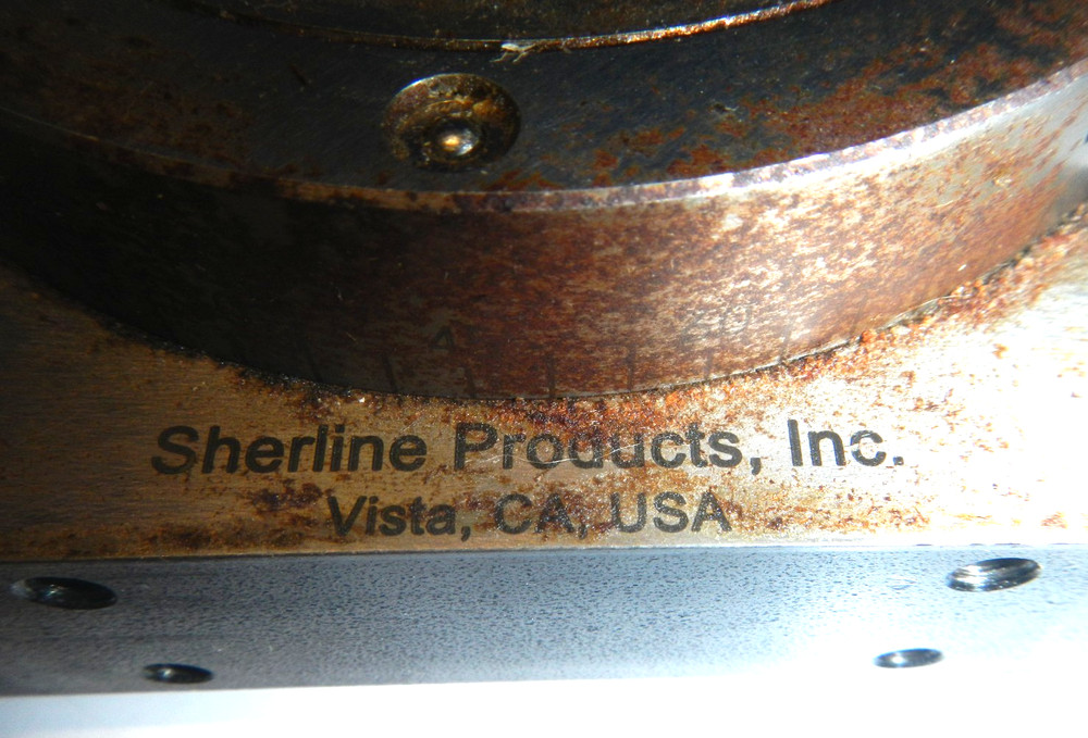 Sherline 3700CNC 4" Precision Rotary Axis 4th Axis