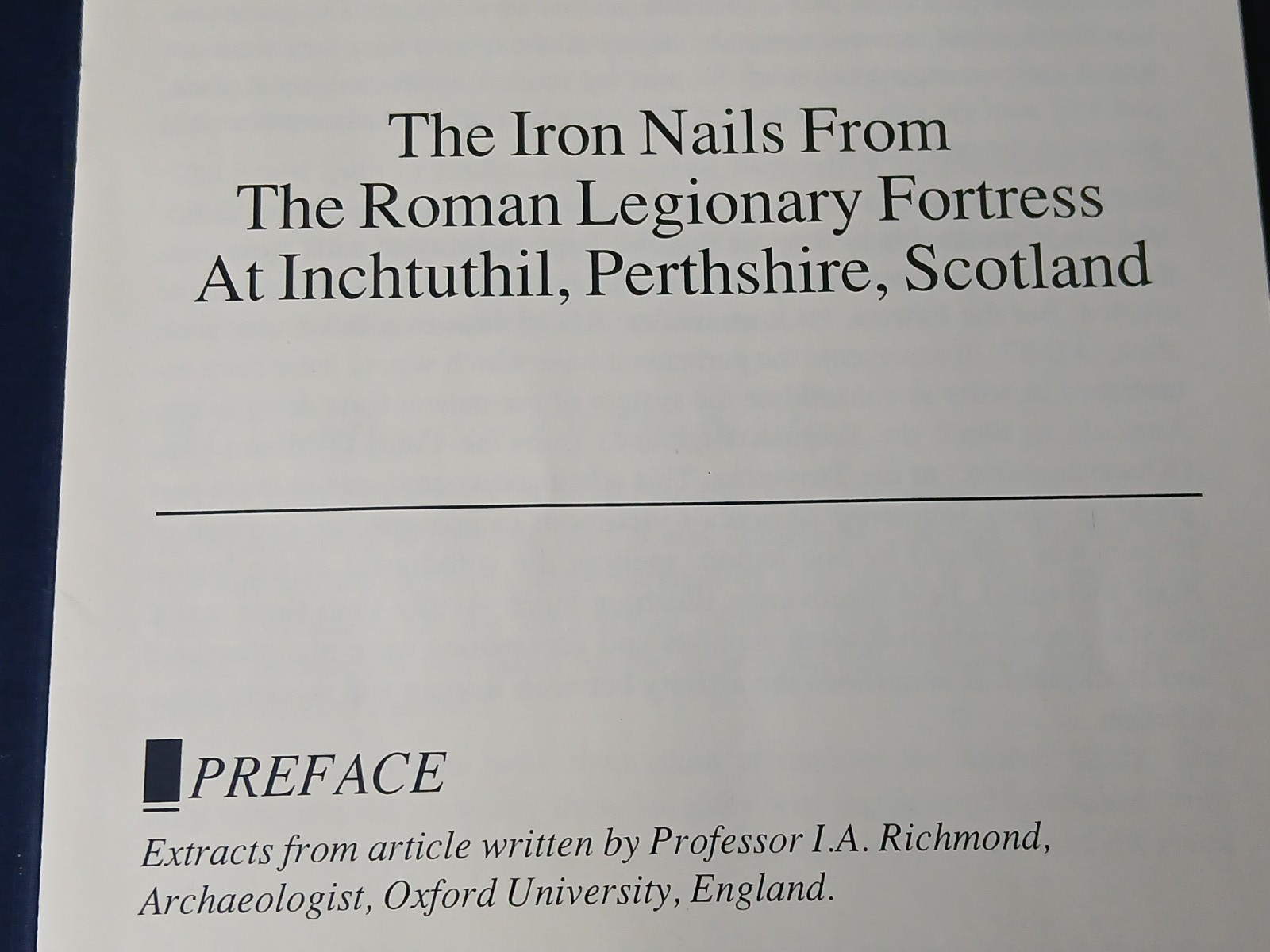 Ancient Roman Legion Iron Nail in Lucite & Display Box Scotland - 7x10 - LK