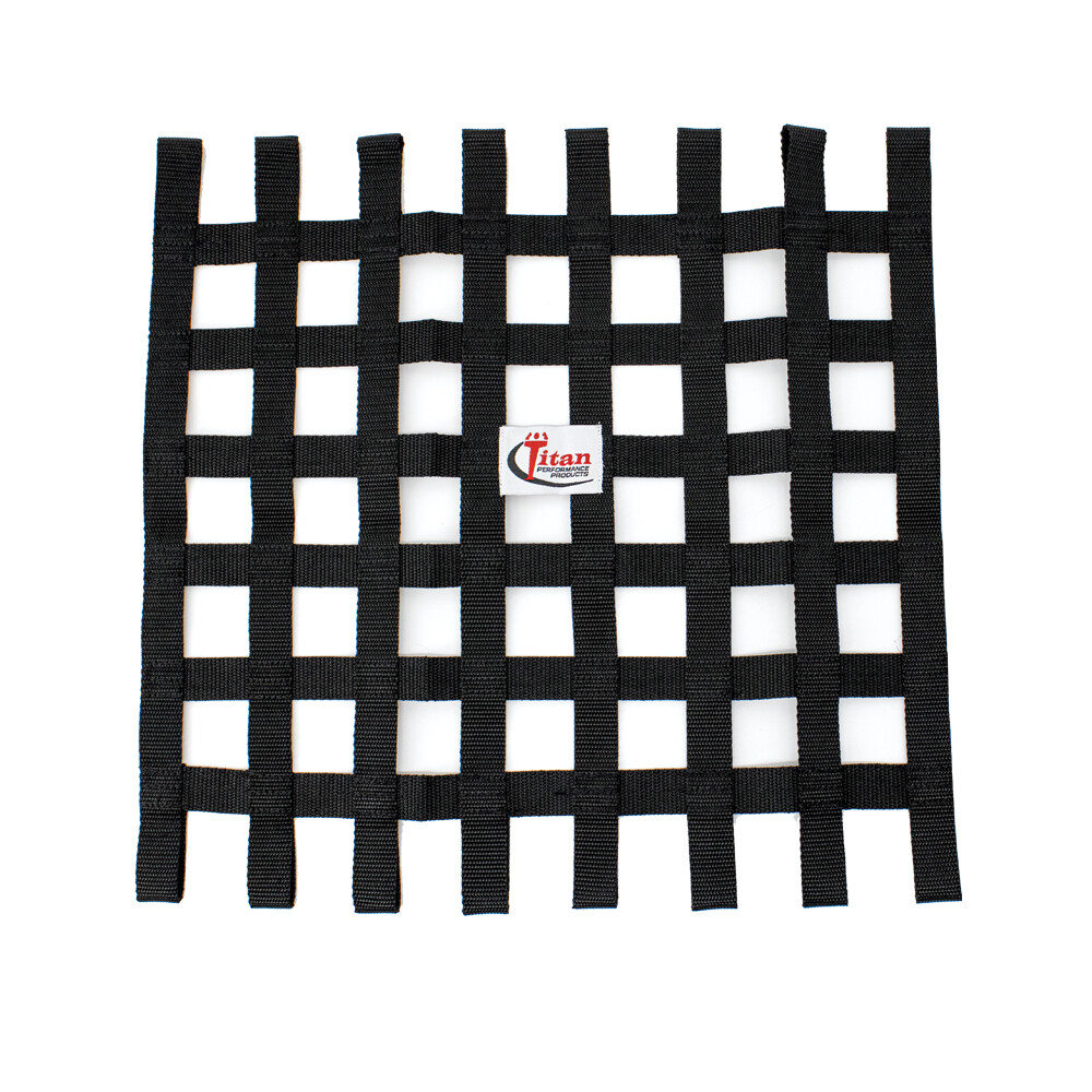 Titan Performance 1818BK - Black Window Net - 18" x 18"