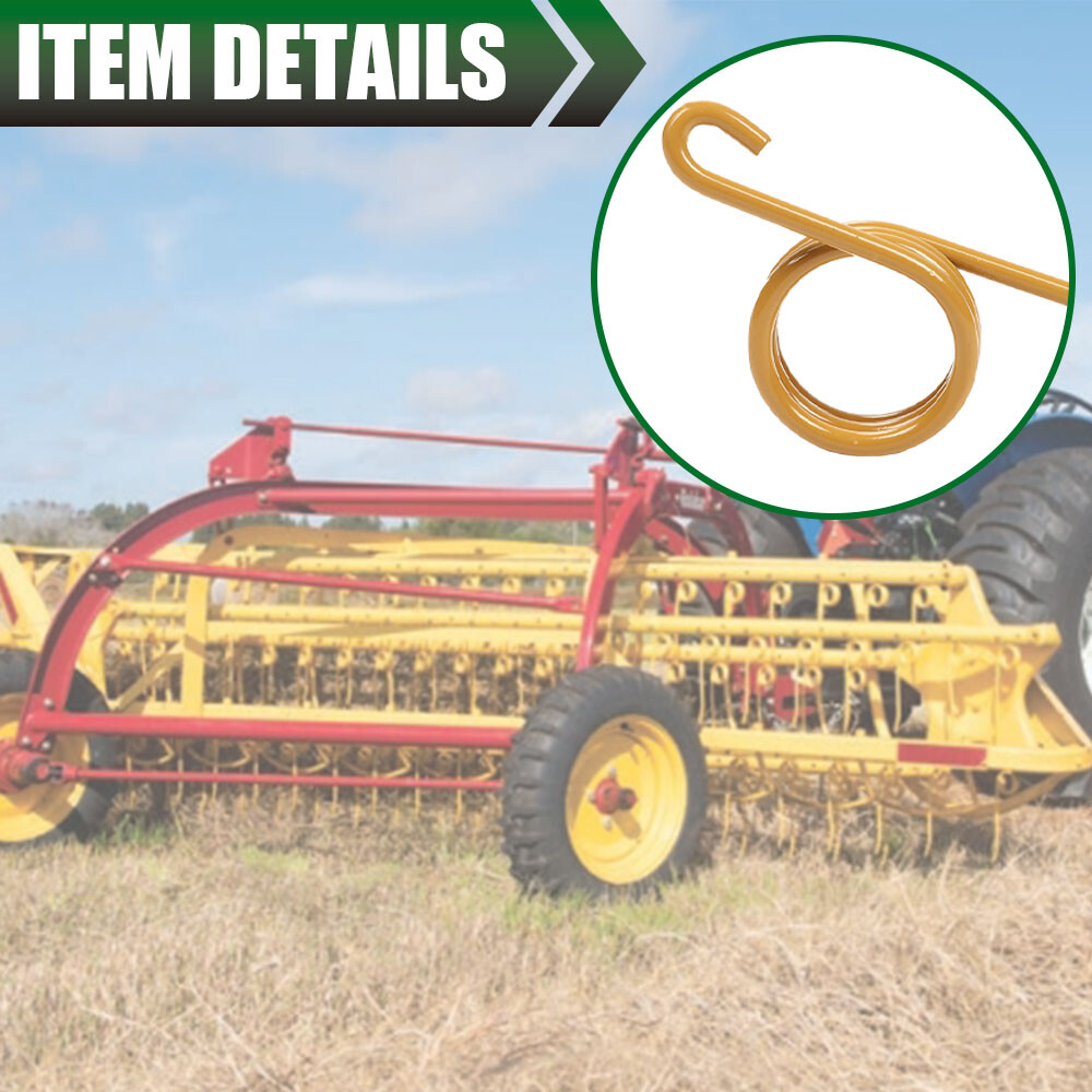 25pcs Hay Rake Teeth Fit For Ford/New Holland Rake 55 56 57 256 258 259 260