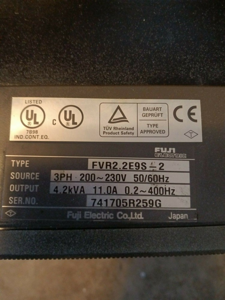 FUJI FVR2.5E9S-2 INVERTER