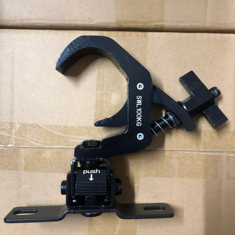 4pc/ Foldable Stage Light Clamp Professional Rotation Light Hook Truss For Stage