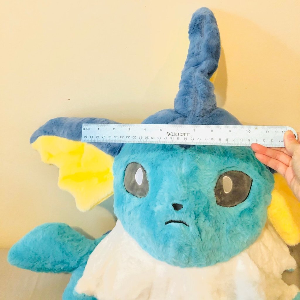 USA - 3 size - Eevee Jolteon Vaporeon Plush Doll Toy Anime Evolution Monster Set