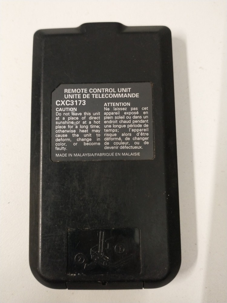PIONEER REMOTE CONTROLLER CXC3173