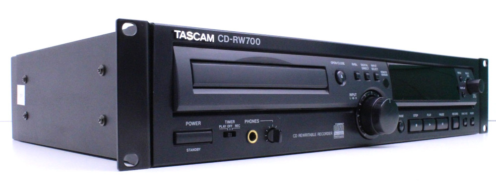 Tascam CD-RW700 Professional CD Rewritable Recorder Player - Tested