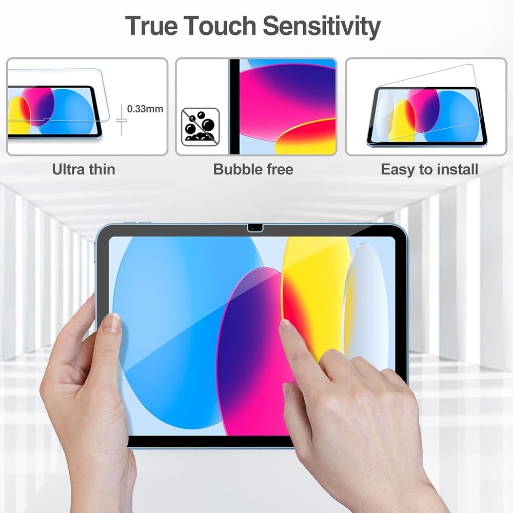 Screen Protector for iPad A16 2025 11th/10th Generation 2022 Clear