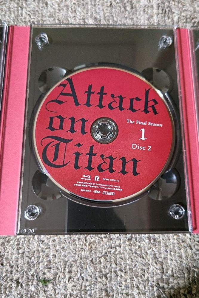 Attack on Titan Blu-ray The Final Season 1 Script