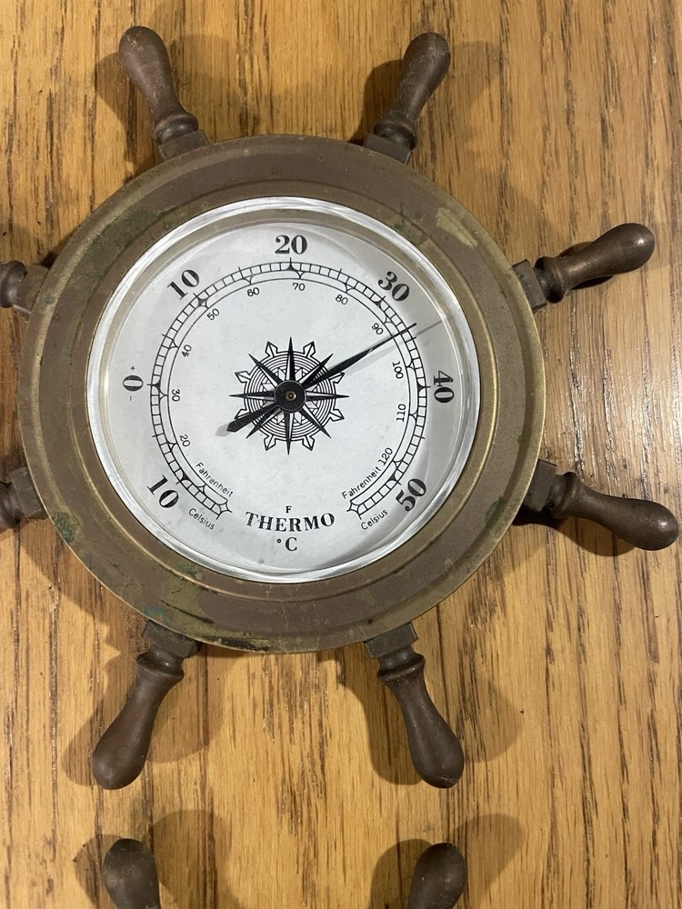 Nautical Wall Decor, Barometer, Quartz, Thermo, Hydro, Read Description