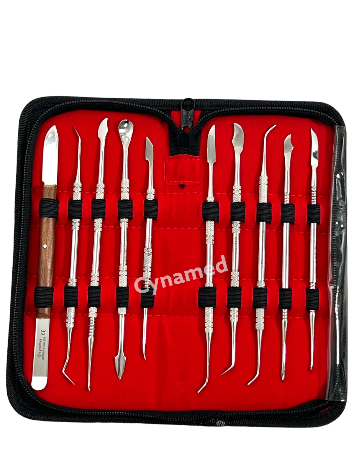 GERMAN Stainless Dental Lab Equipment Dental Kit Wax Carving Tool Set