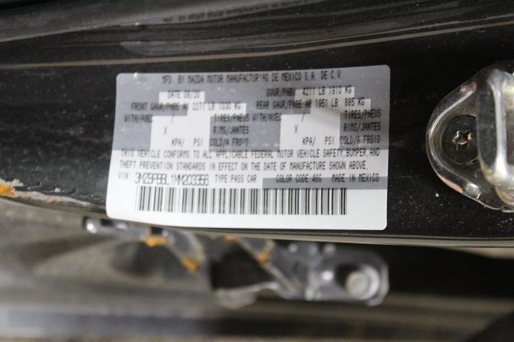 2021 Mazda 3 Windshield Mounted Camera/Projector 2400544