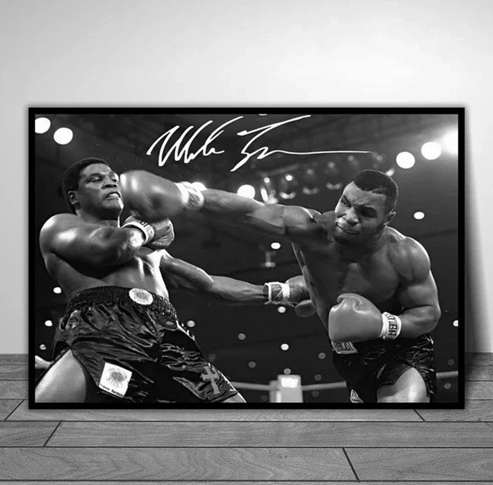 Mike Tyson Boxing Poster