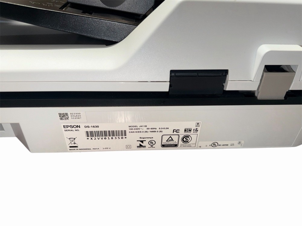 Epson DS-1630 Document Scanner: 25ppm, TWAIN & ISIS Drivers, Used
